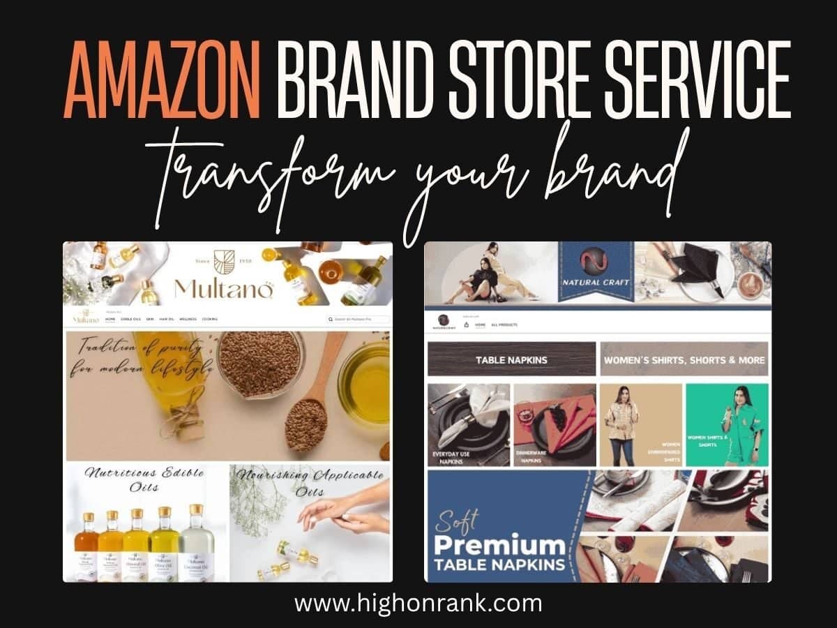 HOR Transform Your Brand with Amazon Brand Store Service
