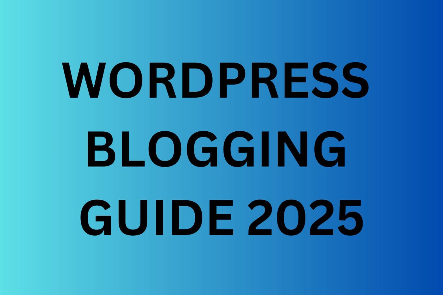 Learn how to start a WordPress blog in 2025, choose the right plugins, optimize SEO, and grow your traffic with simple steps