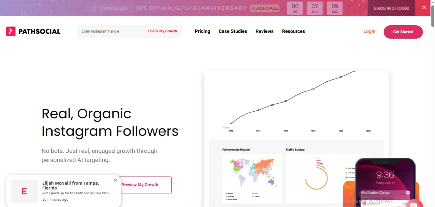 Path Social Instagram Tool PathSocial is a premium Instagram growth service that helps creators and brands grow their audience through organic reach and AI-based audience targeting. Unlike bot-driven apps, PathSocial uses a real in-house team to manually drive discovery using curated audience data.